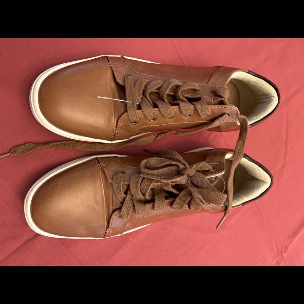 Size 8 mens brown goodfellow & co shoes